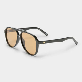 Tragic Magic Black Tan Tint Sunglasses // Le Specs