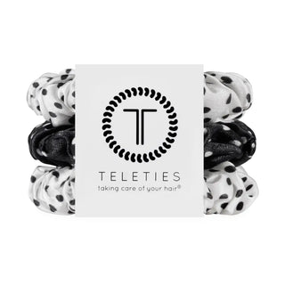 Polka Dot Party Silk Scrunchie - Teleties