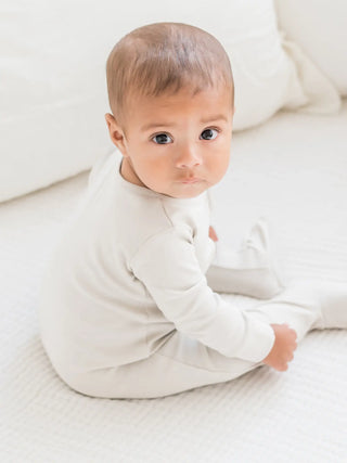 Classic Peyton Zipper Sleeper - Ivory