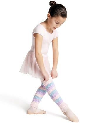 CK10983C Harmonie 12" Pamper Legwarmer / Pink Stripe