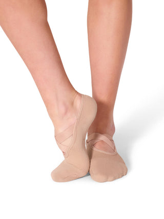 H074 Lifeknit Ballet Socks - Skintone 01