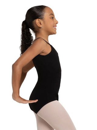 CC101C Black Princess Camisole Leotard