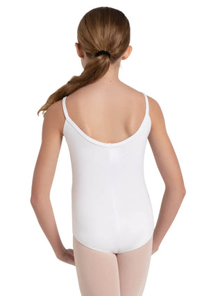 CC101C Princess Camisole Leotard - White