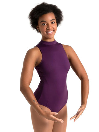 SE1025W High Neck Leotard / Aubergine