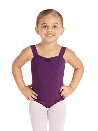 SE1012C Wide Strap Camisole Leotard / Aubergine