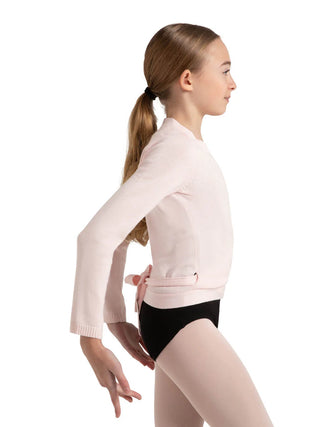 CK10949C Wrap Sweater Pink