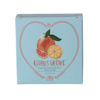 Citrus Grove Heart Shaped Soap