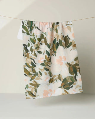 Painted Blossoms Tea Towel // Geometry