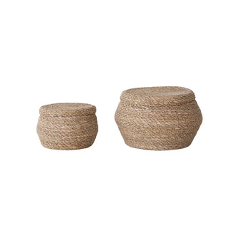 Seagrass Baskets w/ Lids