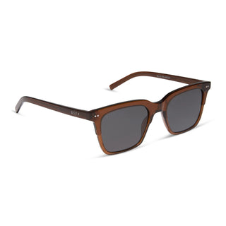 DIFF Billie Whiskey + Grey Polarized Sunglasses