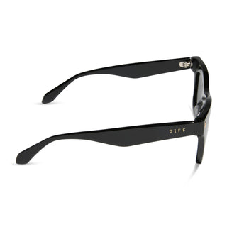 DIFF Bradley Black + Grey Polarized Sunglasses