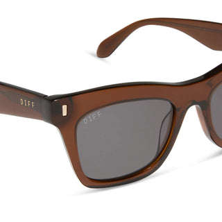 Bradley Whistle & Grey Sunglasses // DIFF