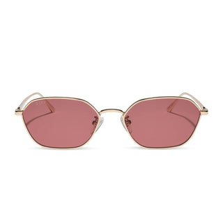 Kennedy Gold Dusk Sunglasses // DIFF