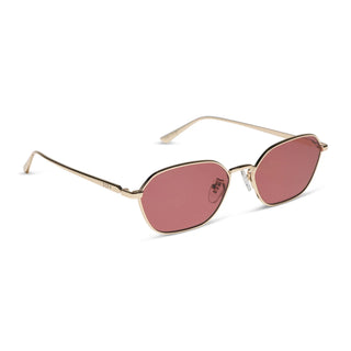Kennedy Gold Dusk Sunglasses // DIFF