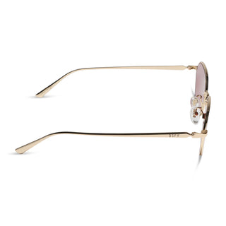 Kennedy Gold Dusk Sunglasses // DIFF