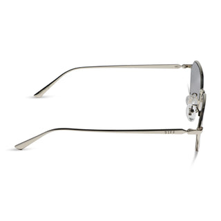 DIFF Kennedy Silver + Grey Gradient Sunglasses - Caitlin Covington