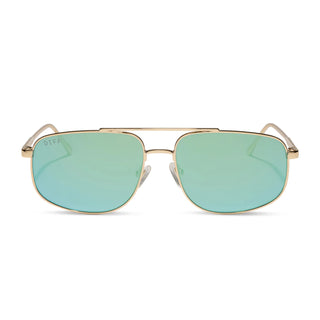 DIFF Charley Navigator Dew Drop Mirror Sunglasses