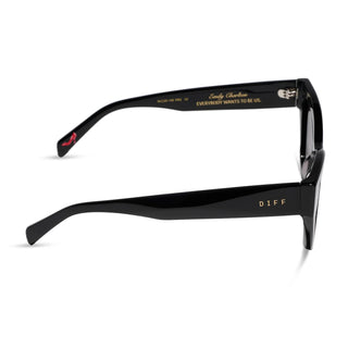 DIFF Emily Devil Wears Prada Black + Brown Gradient Sunglasses