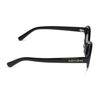 DIFF Sabrina Black + Grey Sunglasses