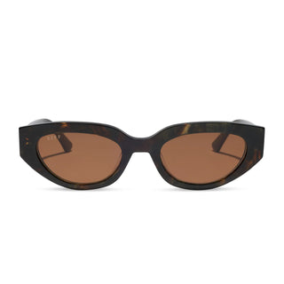 DIFF Crystal Koa Tortoise Sunglasses - James Decker