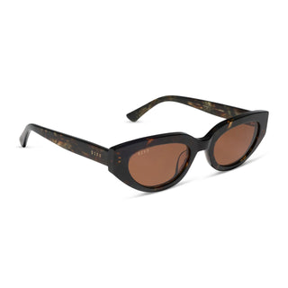 DIFF Crystal Koa Tortoise Sunglasses - James Decker
