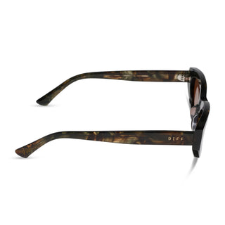 DIFF Crystal Koa Tortoise Sunglasses - James Decker
