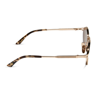DIFF Jesse James Decker Limoncello Sunglasses - Gold Brown
