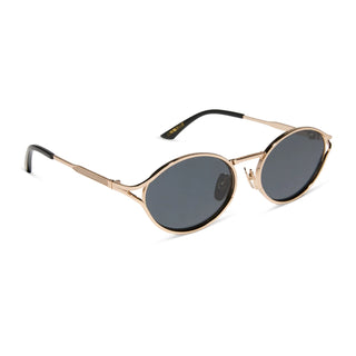 DIFF Limoncello Gold + Grey Sunglasses - James Decker