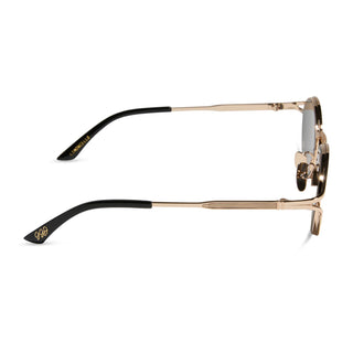 DIFF Limoncello Gold + Grey Sunglasses - James Decker