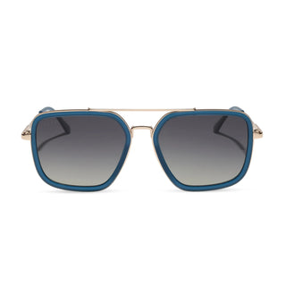 DIFF Jordan Polarized Sunglasses - Clubhouse Blue Grey Gradient