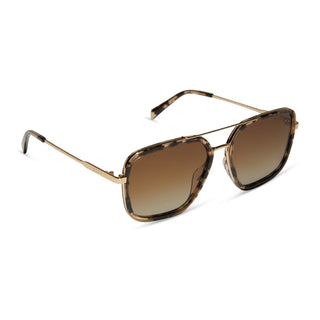 DIFF Jordan Espresso Tortoise + Brown Gradient Sunglasses