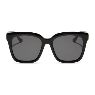 DIFF Meredith Black + Grey Sunglasses