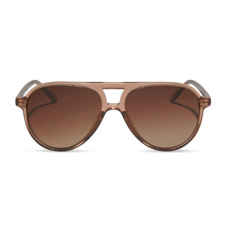 DIFF Tosca II Sunglasses - Cafe Ole Brown Gradient