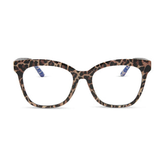 Willa Leopard Tortoise Blue Light Readers - 2.5