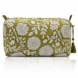 Quilted Toiletry Bag - Large