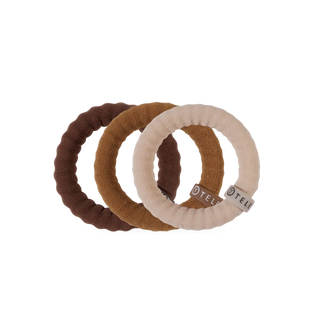 Espresso Yourself Small Nylon Hair Ties // Teleties