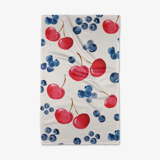Cherry On Top Tea Towel // Geometry