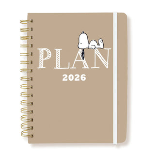 Peanuts 6 x 8 18 Month Spiral Bound Planner