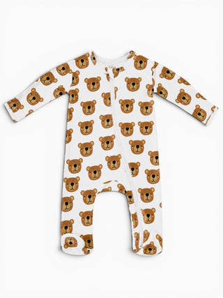 Baby Bear 2-Way Zip Footie
