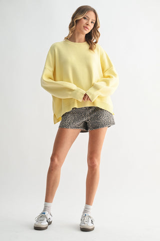 Fantasy Drop Shoulder Sweater / Daisy