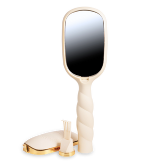 Detangler Brush For Fine Hair - Tan // Teleties
