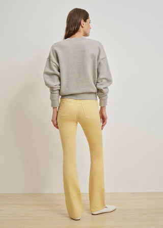 The Collegiate Sweatshirt - Heather Grey/Golden // Favorite Daughter