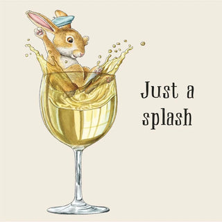 Just a Splash Cocktail Napkin