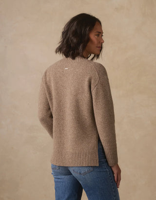 Homebound V-Neck Sweater // Toasted Chestnut