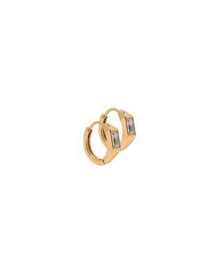 Huggie Earrings - Lottie Gold // Linny Co