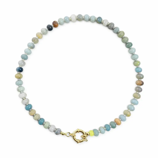 Santorini Beaded Toggle Necklace // Sahira