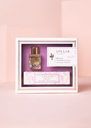 Lollia Relax Fragrance Story Gift Set | Margot Elena