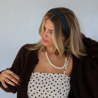 Polka Dot Hair Scarf // Kaxi