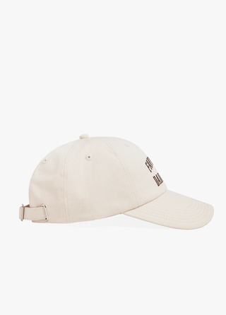 All Caps Logo Baseball Cap - Khaki/Coffee | Favorite Daughter