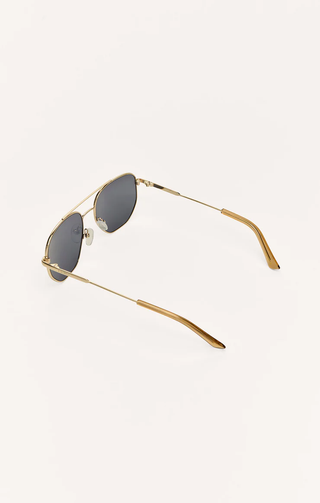 Highway Polarized Sunglasses - Gold // Z Supply